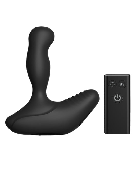 Nexus Revo Stealth Remote Control Prostate Massager with Rotating Shaft - Black
