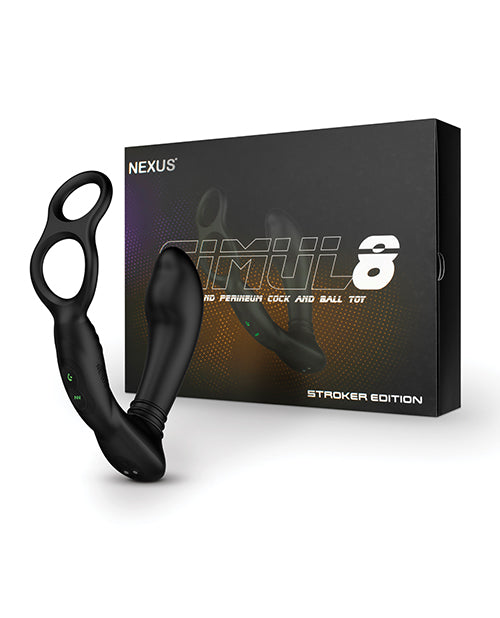 Nexus Penis Enhancement Toy with Dual Anal Stimulation and Vibrating Motors for Maximum Satisfaction