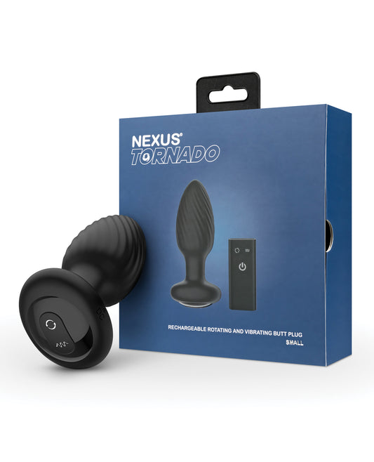Nexus Anal Butt Plug Rotating Vibration Remote Control Silicone for Beginner Anal Play