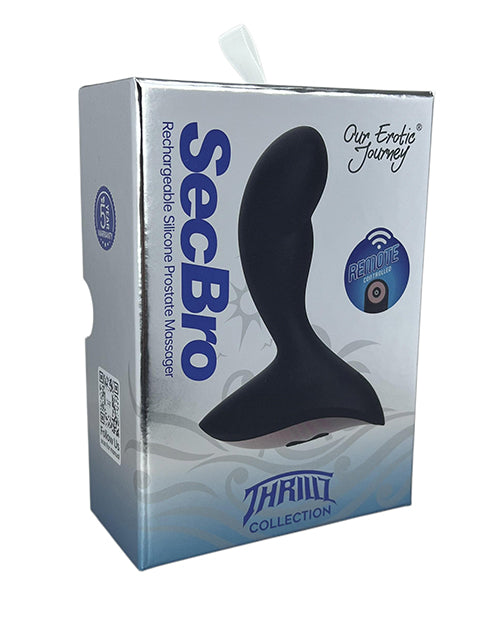 Silicone Prostate Massager with Wireless Remote Control
