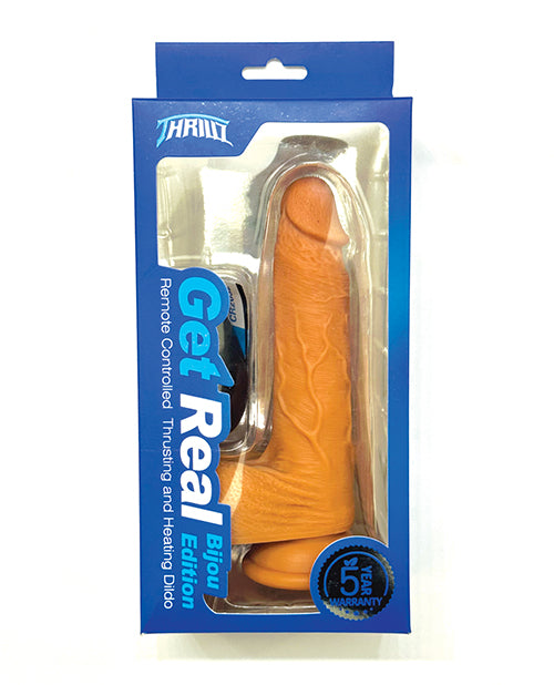 Thrillz Get Real Bijou Thrusting Dildo with Remote Control