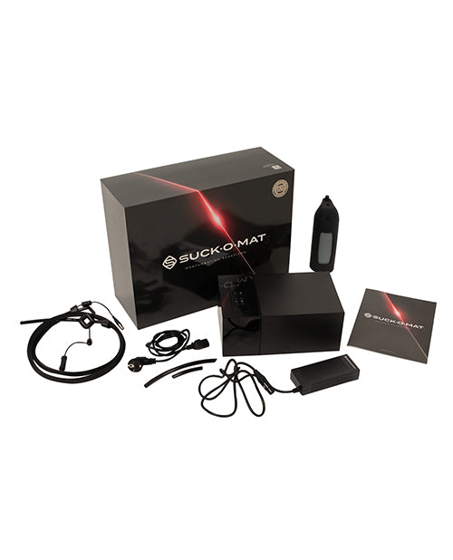 Suck-O-Mat Masturbator Machine with Adjustable Suction and Removable Sleeve for Hands-Free Stimulation