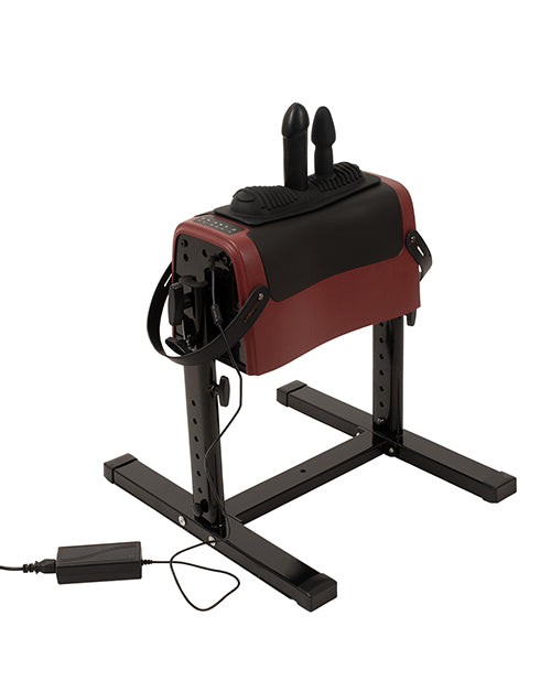 The Banger Sex Machine with 360-Degree Adjustable Thrusting and Sturdy Base for Versatile Intimate Play