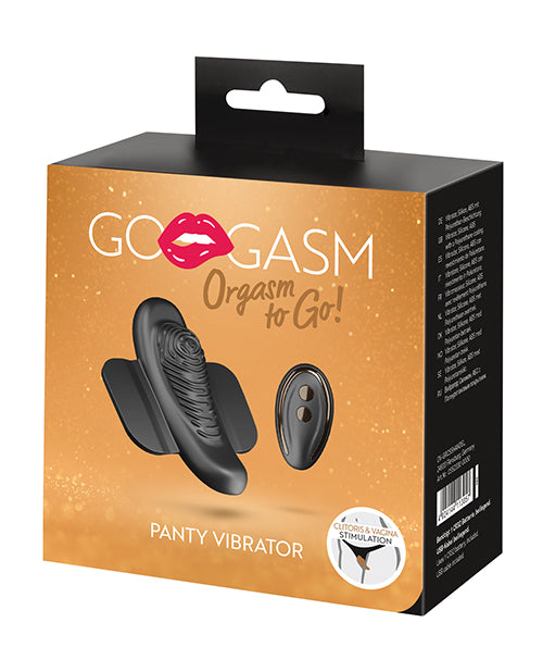 GoGasm Stimulators Panty Vibrator with Magnetic Wings and Remote Control for Discreet Clitoral Stimulation