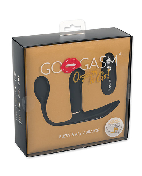 GoGasm Stimulators Triple Stimulation Silicone Vibrator Remote Controlled for Discreet Pleasure