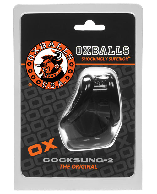 Oxballs Cocksling 2 Black Sling with Dual-Function Support