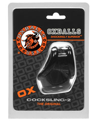 Oxballs Cocksling 2 Black Sling with Dual-Function Support