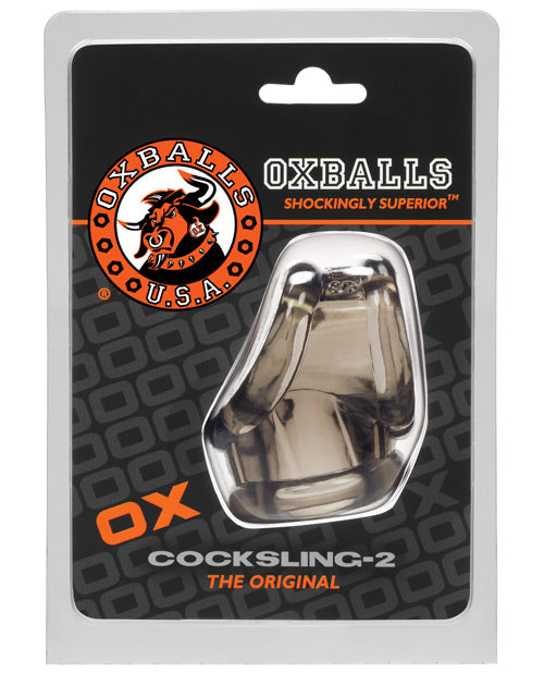 Oxballs Cocksling 2 - Smoke Flexible Men's Enhancement Sling