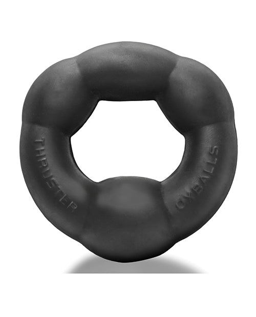 Oxballs Silicone Cock Ring Velvet Black Silsoft Stretch for Comfort and Bulge Enhancement