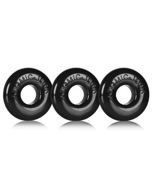 Oxballs Jelly Ring 3-Pack Flat Interior Super-Stretchy FLEXtpr for Comfort and Enhanced Bulge