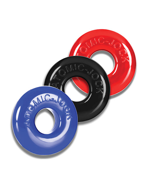 Oxballs Cock Ring Multicolored Ringer Donut 1 with Flexible Stretchy Design for Enhanced Support and Comfort