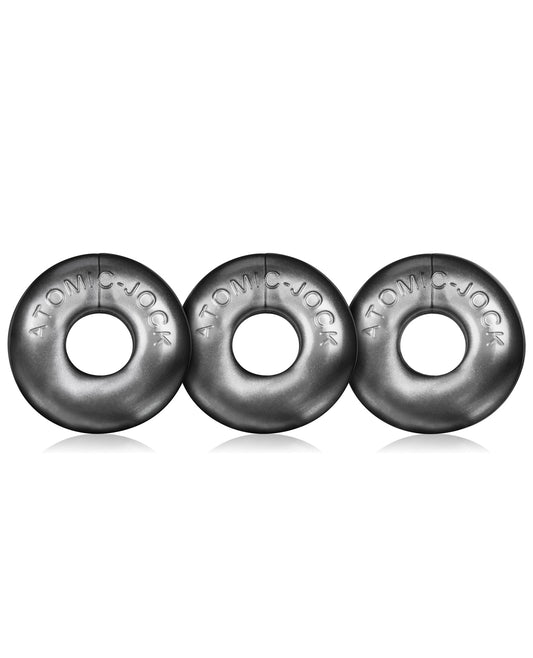 Oxballs Cock Ring Set Ringer Donut 1 Thick Stretchy FLEXtpr Design for Enhanced Support