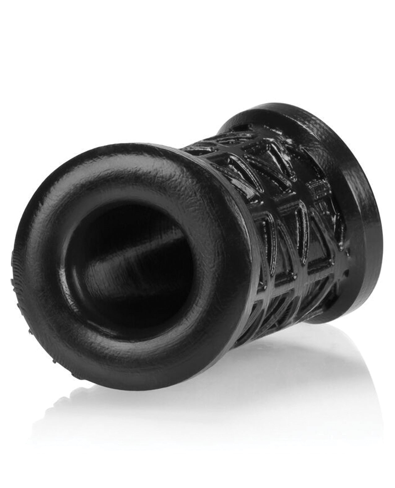 Oxballs Morph Silicone Ball Stretcher with Textured Geometric Design