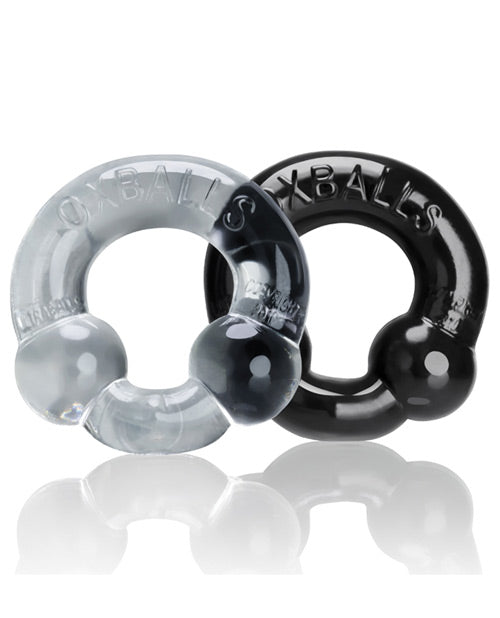 Oxballs Cock Rings Ultra-Stretchy FLEX-TPR Dual Nodules for Enhanced Support and Comfort