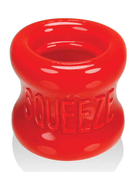 Oxballs Ball Stretcher Ergonomic FLEXtpr Hourglass Design in Red for Comfortable Stretch and Support