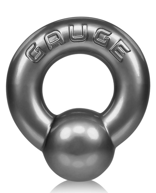 Oxballs Steel Cockring with Gauged Design Pressure Ball for Enhanced Support