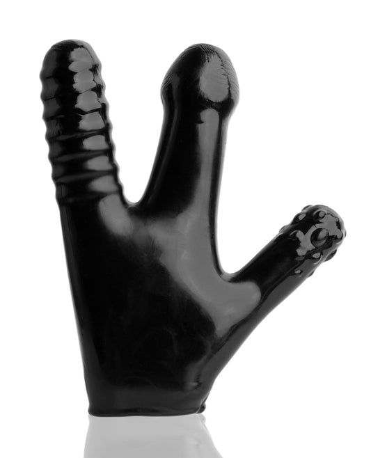 Oxballs Massage Product Claw Glove with Flexible Triple Dildo Design for Versatile Pleasure and Stimulation