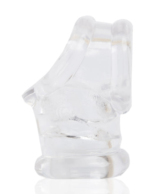 Oxballs Cocksling & Ball Stretcher Clear FLEXtpr Supportive Sling Design for Enhanced Bulge and Comfort