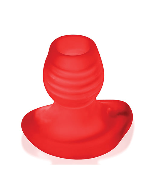 Oxballs Hollow Buttplug LED-lit Ergonomic Design Silicone Blend for Visual Anal Play