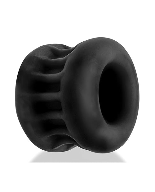 Oxballs Penis Enhancement Ball Stretcher Plus+SILICONE Hourglass Inner Sleeve for Low-Hanging Comfort