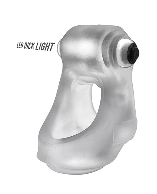 Oxballs cock sling LED illuminated thick Plus+SILICONE blend for glowing night-time visual enhancement