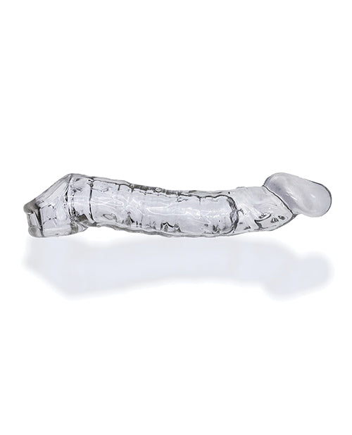 Oxballs Cocksheath Clear Adjustable Slim Fit with Custom Insert for Comfortable Penis Enhancement