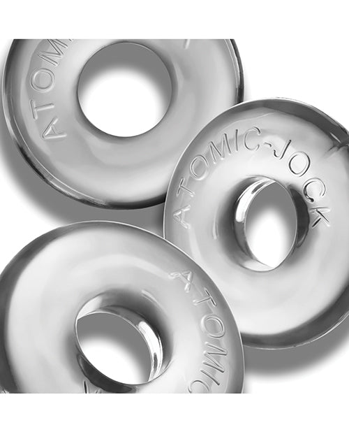 Oxballs Cockring Set Clear Thicker Stretchy Design Strong Grip for Enhanced Support and Comfort