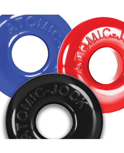 Oxballs Cockrings Thicker FLEXtpr Multi Color Set for Enhanced Comfort and Secure Support