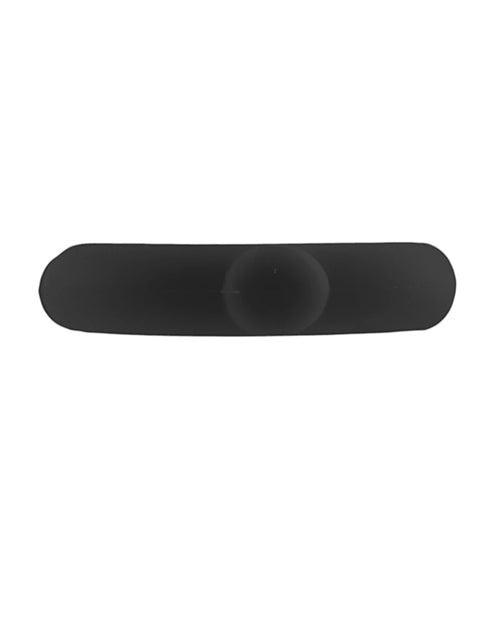 Oxballs Spinner Single Silicone Ring - Black Silicone Cock Ring
