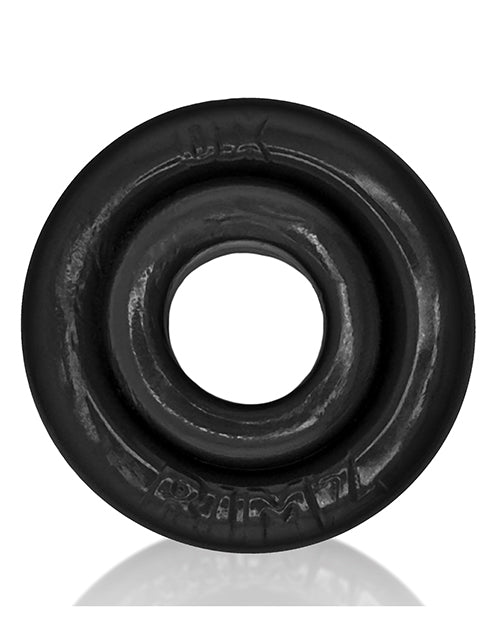Oxballs Rimz Single Ring - Black Silicone Cock Ring
