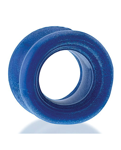 Oxballs Squeeze Short Ball Stretcher in Blue Fire Silicone
