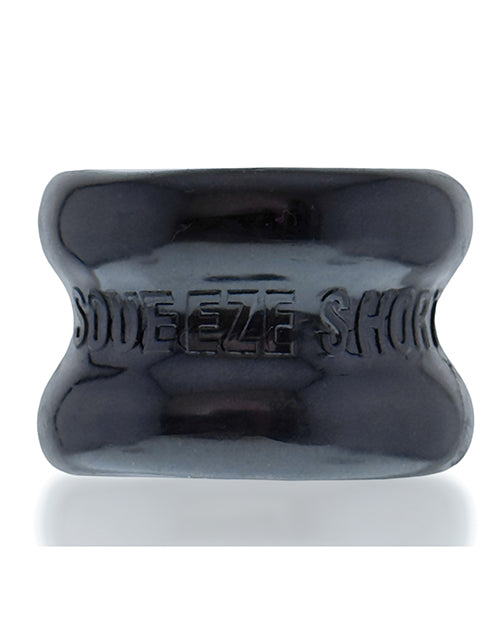 Oxballs Squeeze Short Ball Stretcher - Black Silicone Comfort Fit