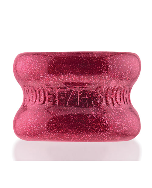 Oxballs Squeeze Short Ball Stretcher in Cherry Lips Silicone