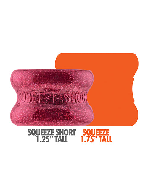 Oxballs Squeeze Short Ball Stretcher in Cherry Lips Silicone