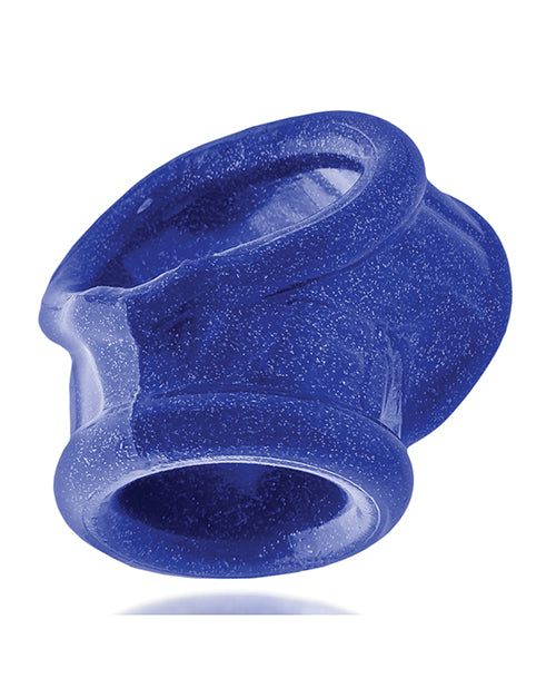 Oxballs Cocksling Fit - Blue Fire Silicone Cock Ring and Ball Sling