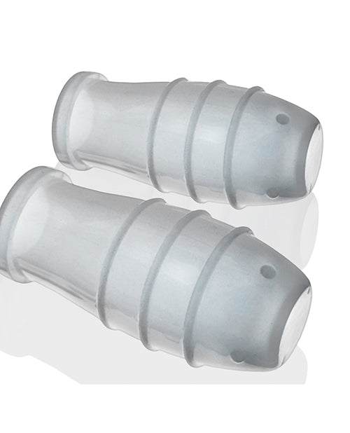 Oxballs Lankyz Clear Silicone Nip Suckers for Sensation Play