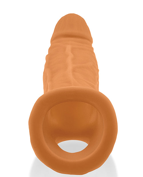 Oxballs Coach Cock Sheath in Skinz Peachy – Realistic Penis Extender