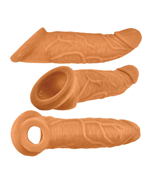 Oxballs Coach Cock Sheath in Skinz Peachy – Realistic Penis Extender