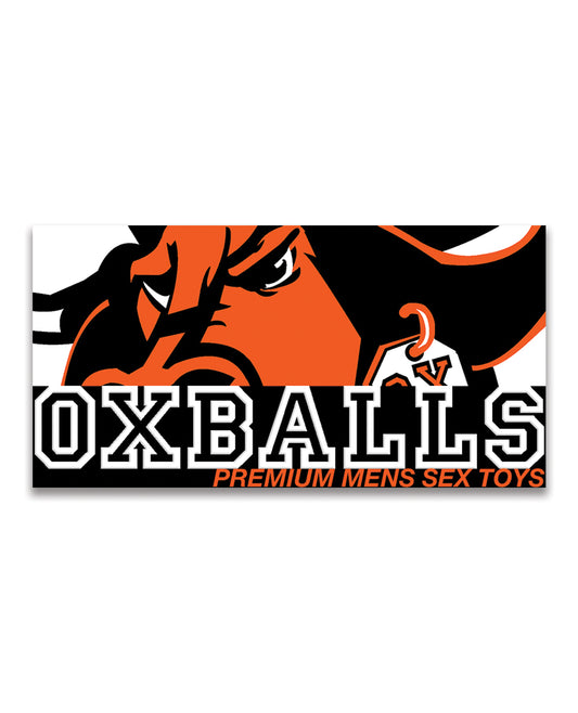 Oxballs Silicone Cock Ring with Bold Sign Design and Flexible Fit for Enhanced Pleasure