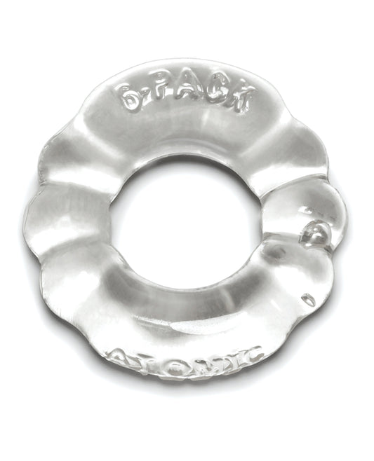 Oxballs Cockring Clear Super-Stretchy FlexTPR Non-Pinching Support for Performance and Comfort