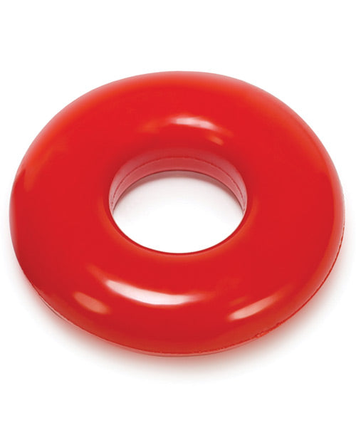 Oxballs Cock Ring Red flexTPR Stretchy Stackable Ball-Ring for Enhanced Performance and Comfort