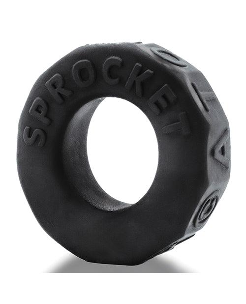 Oxballs silicone cock ring soft no-roll design velvet-black finish for comfortable support and enhanced performance