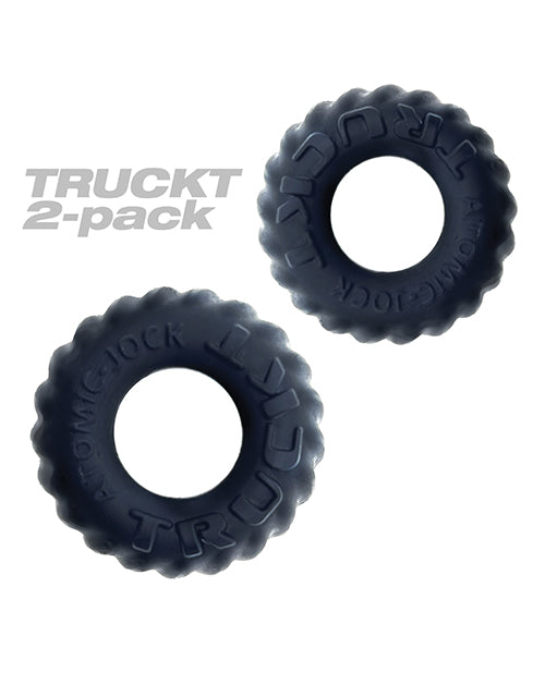 Oxballs Cock & Ball Ring 2-Pack with Concave Interior and Flexible flexTPR for Enhanced Comfort