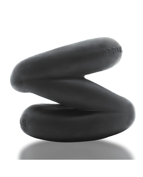 Oxballs Silicone Cock Ring Night Edition Zig Zag Design Stretchable for Enhanced Support and Comfort