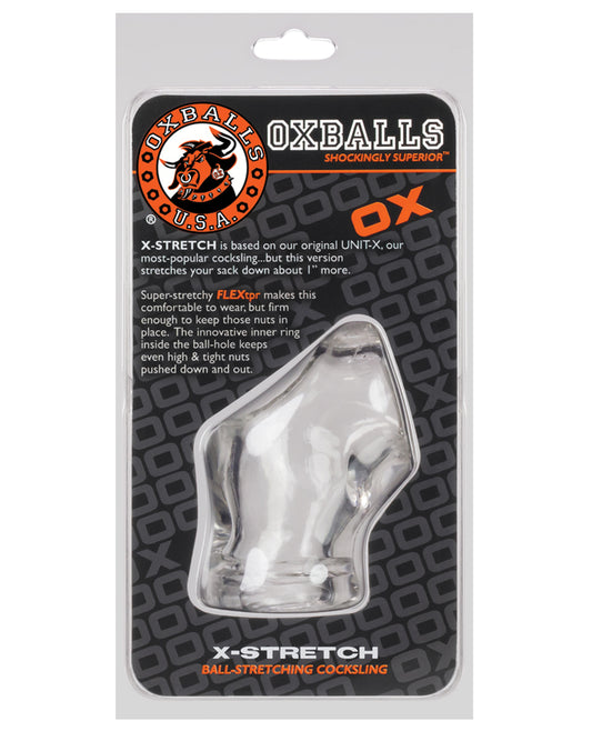 Clear Ergonomic Cocksling Ball Stretcher with Athletic Fit