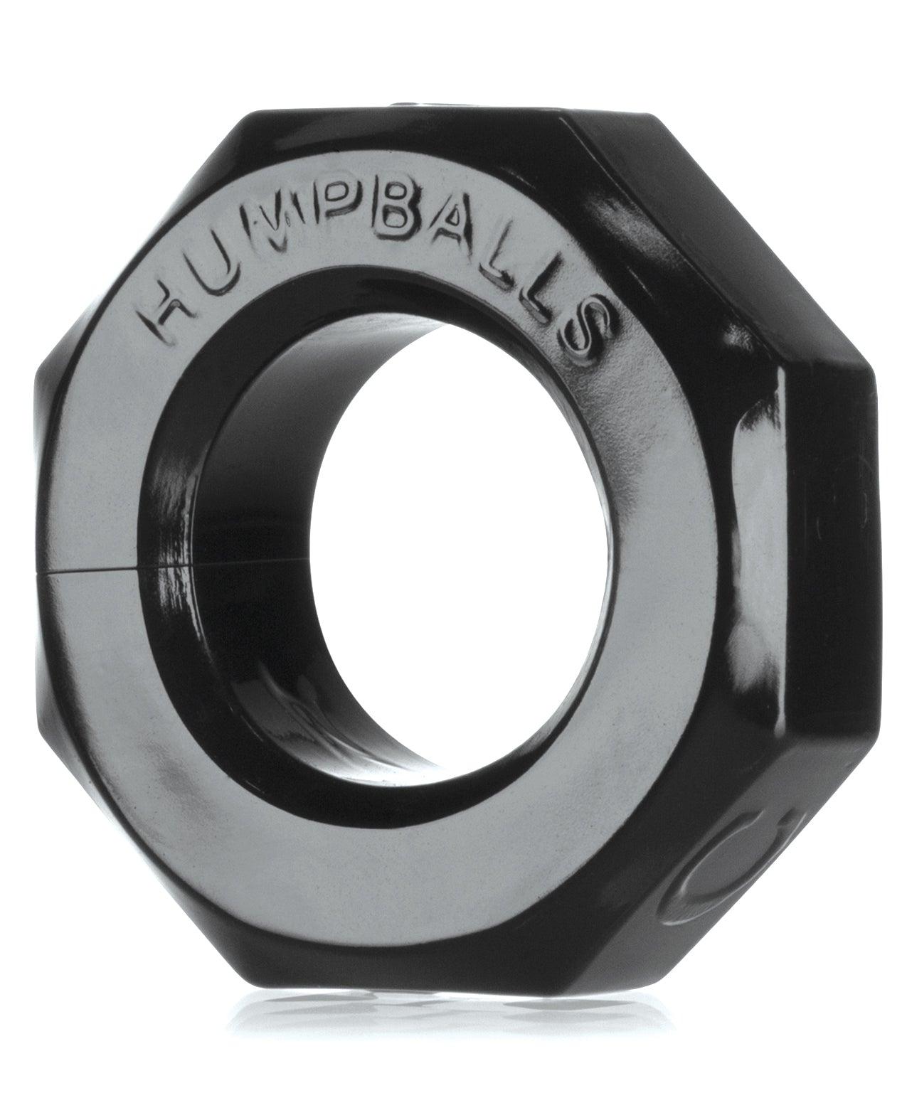Oxballs cockring black flexTPR stretchy long-lasting design for comfortable and versatile performance
