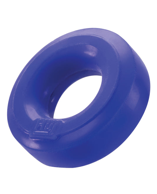 Hunky Junk Penis Enhancement Cobalt Silicone C-Ring with Groove Interior for Comfortable Support