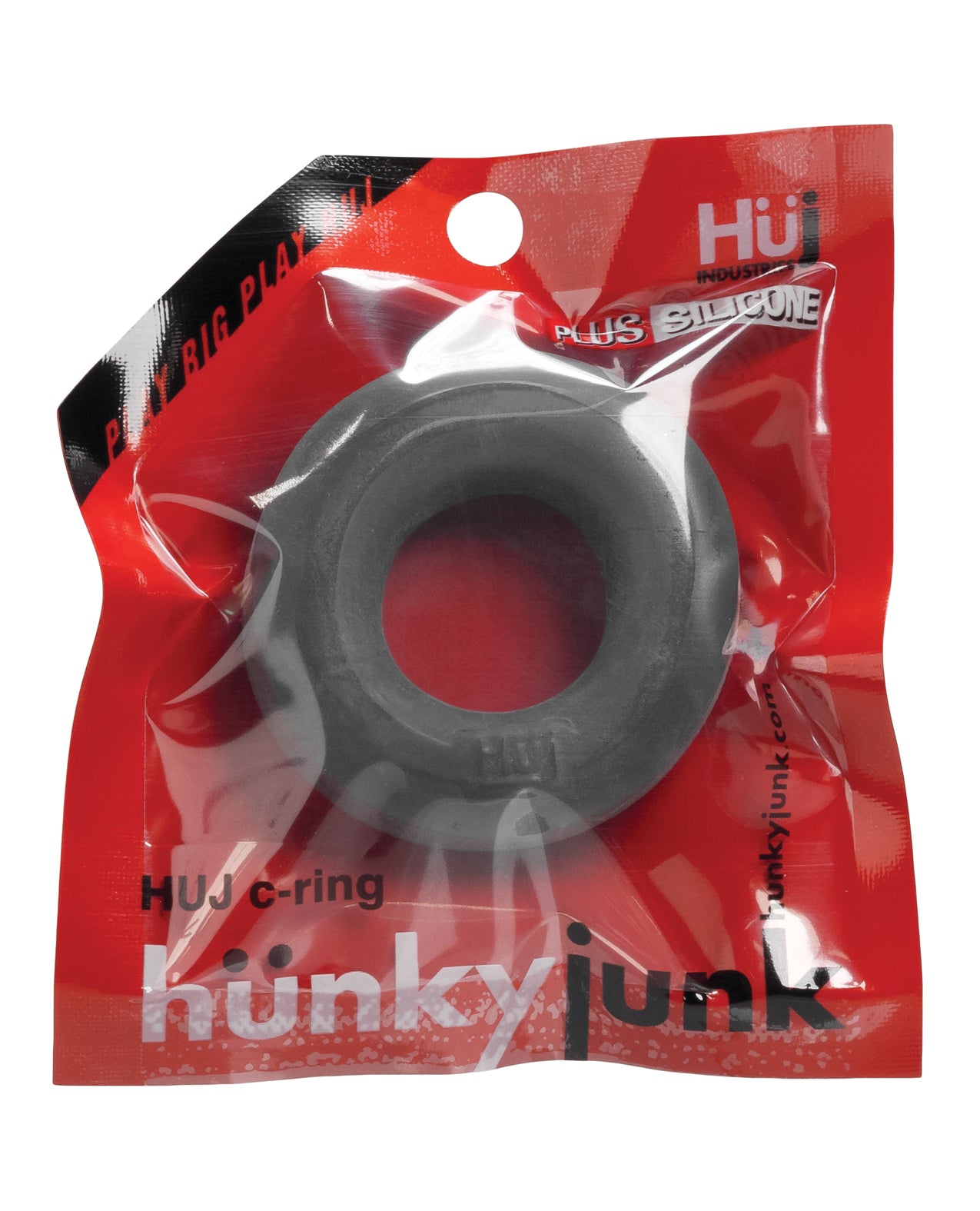 Hunky Junk Stone C-Ring with Grooved Comfort Design