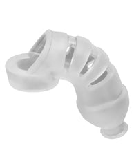 Hunky Junk Bondage Chastity Device Stretchy PLUS+silicone Spacious Fit for Secure Chastity Play