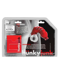 Hunky Junk Lockdown Chastity Device with Stretchy PLUS+silicone and Spacious Fit